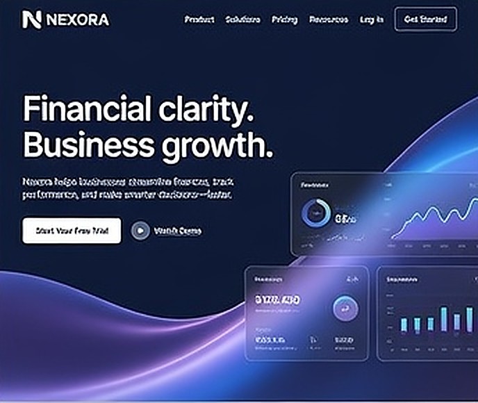 Clearhold Finance website example