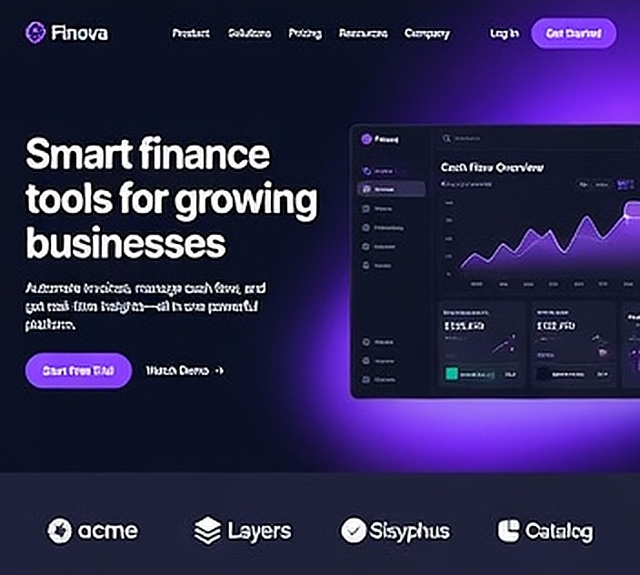 Ledgora website example
