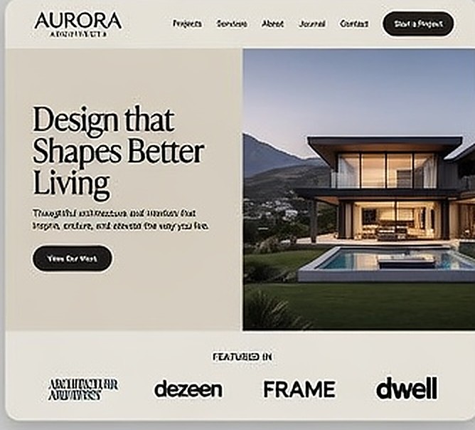Northline Studio website example